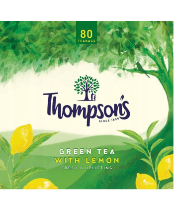 Herbata Thompson's Green Tea with lemon